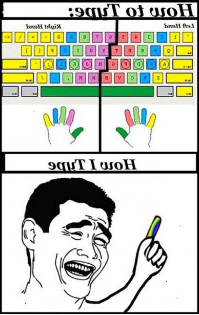 Hvordan du skriver. Bestem deg for hva slags tastatur du vil bruke.