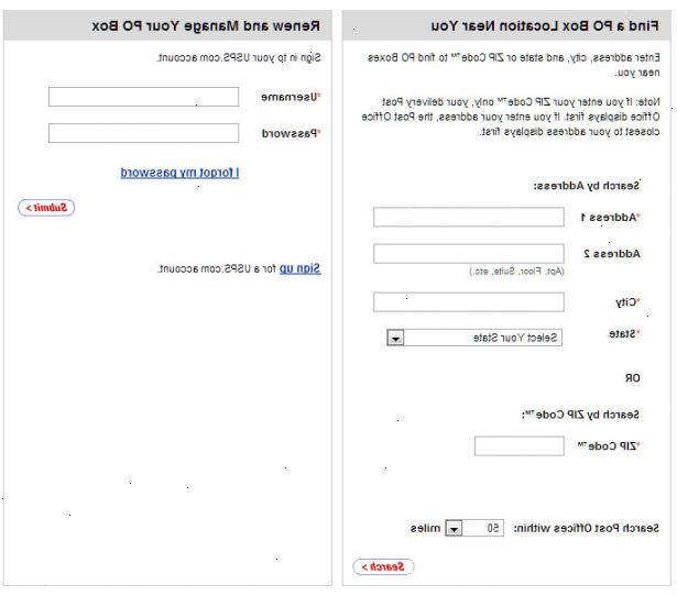 Hvordan leie en postboks. Forbered to former for ID.